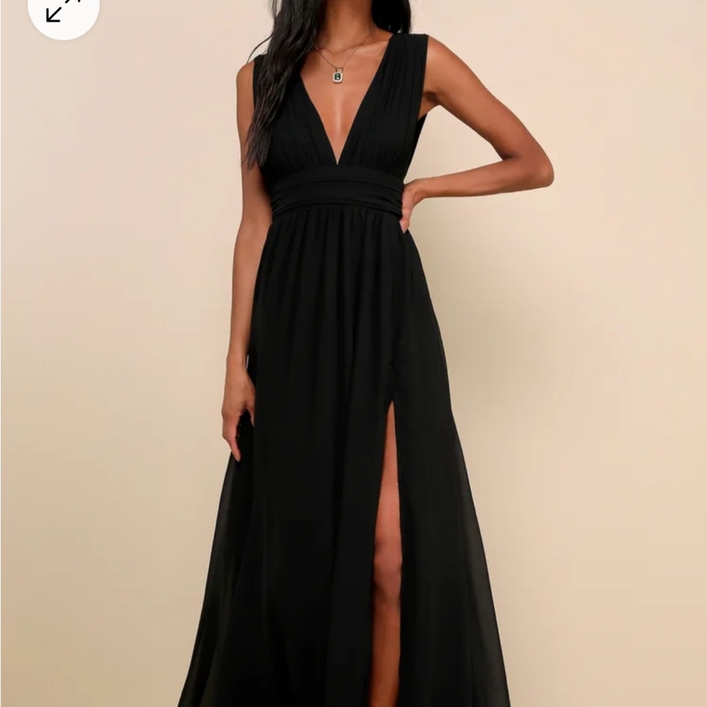 Elegant Black Evening Gown